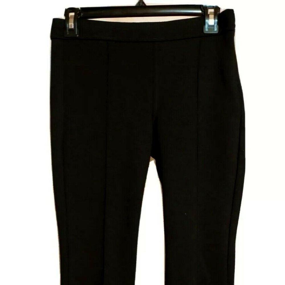 2b Bebe Women's Small Studded Black Zipper Capri Cotton Pants
